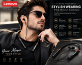 Lenovo Premium Neckband Earphones — Immersive Sound, All-Day Comfort